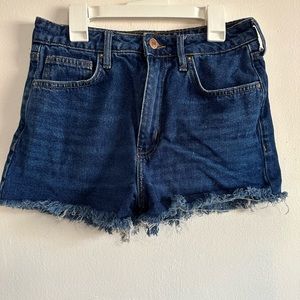 Dark Wash Jean Shorts